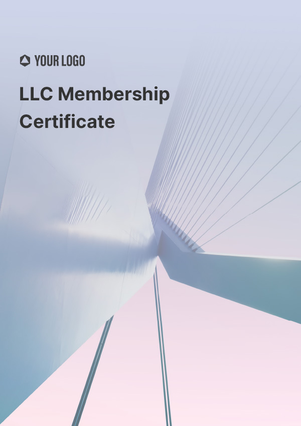 LLC Membership Certificate