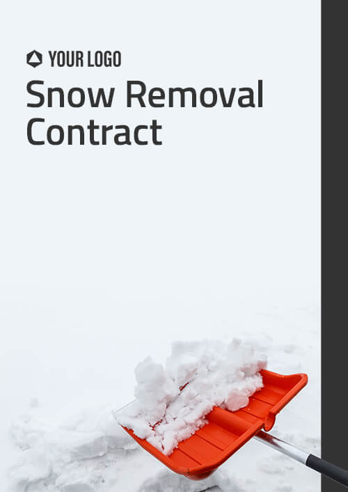 Snow Removal Contract