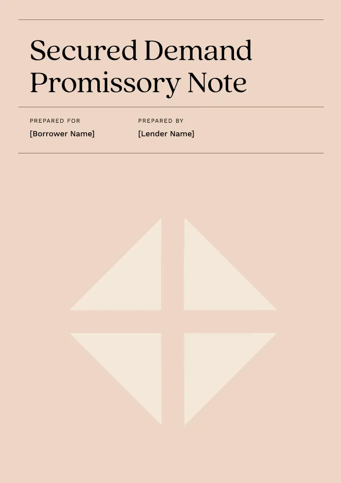Free Unsecured Demand Promissory Note Template LegalZoom